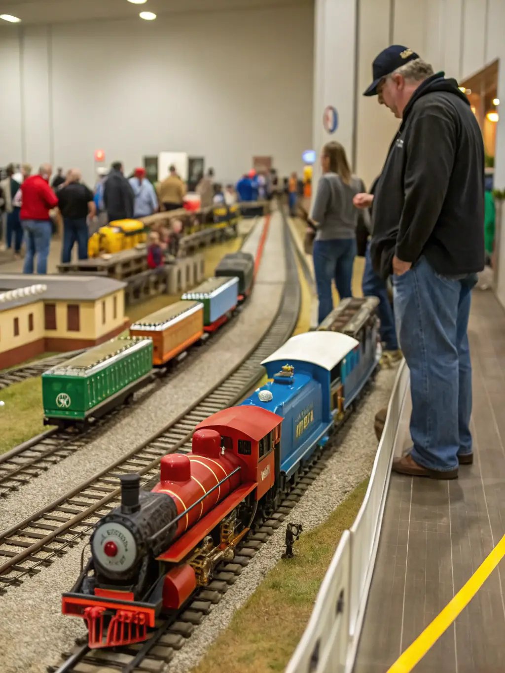 Children participating in an educational program about railway history, with interactive exhibits and engaging activities, fostering an appreciation for heritage.